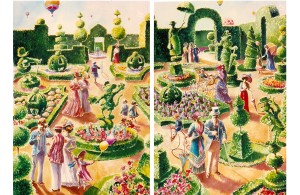 Topiary paintings