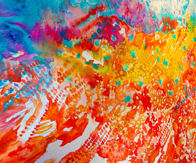 Scott's Seafood: detail of painting